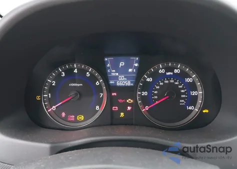 2013 Hyundai Accent Gls z USA, uszkodzony, nr VIN KMHCT4AE6DU487804